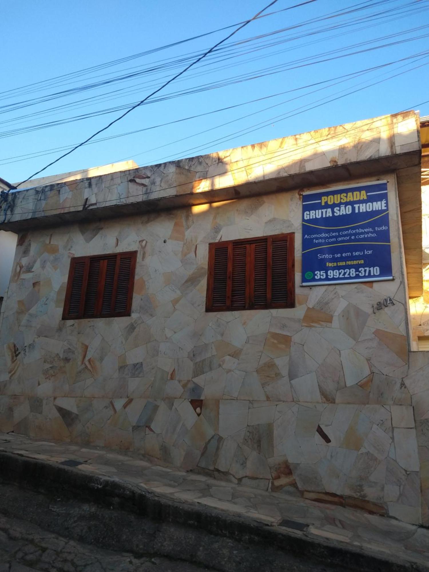 Pousada Gruta Sao Tome São Tomé das Letras Exteriör bild